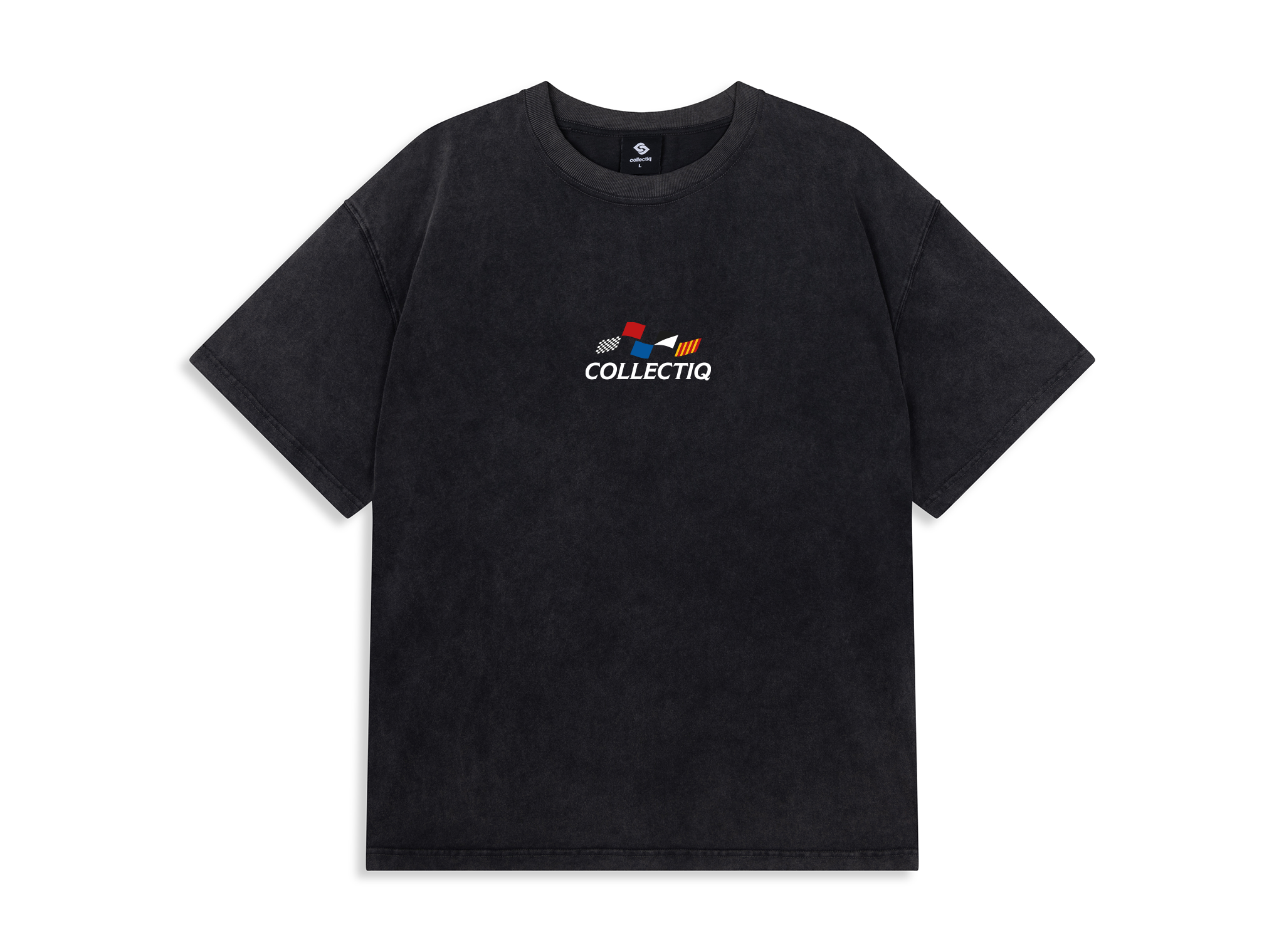 Flags Tee Faded Black CC 61009 006 Collectiq Flags Tee Faded Black CC 61009 006