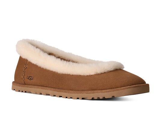 W Zora Ballet Flat Chestnut 1178111 CHE UGG W Zora Ballet Flat Chestnut 1178111 CHE