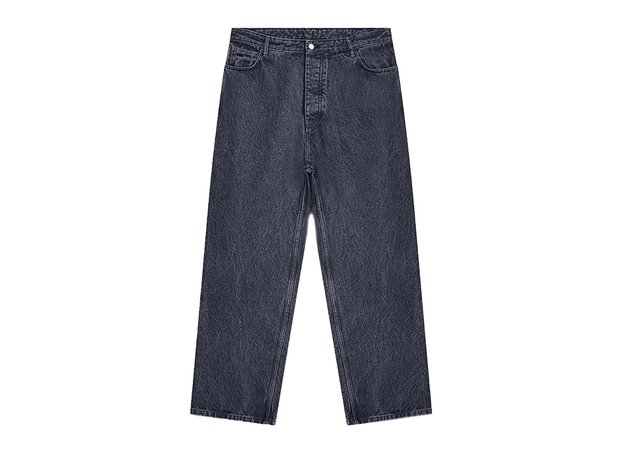 Denim Pants Washed Black 422550500260 Filling Pieces Clothing Denim Pants Washed Black 422550500260