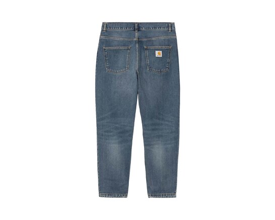 Newel Pant Blue Dark Used Wash I029208.01.4L.00 Carhartt WIP Newel Pant Blue Dark Used Wash I029208.01.4L.00