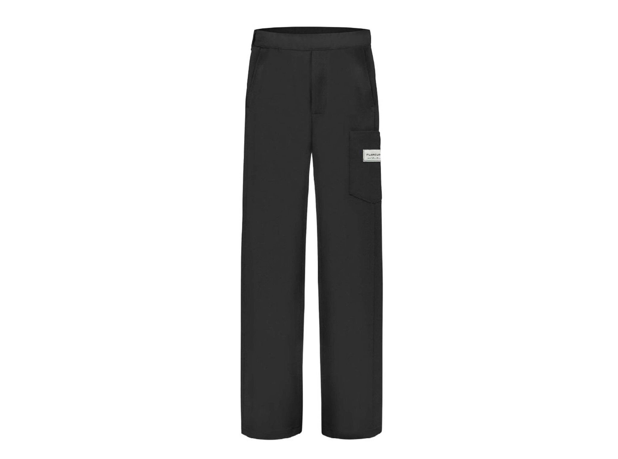 Atelier Tailored Trousers Black FTRO208 Flaneur Atelier Tailored Trousers Black FTRO208