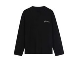 Flaneur Signature Longsleeve Black FTSH307