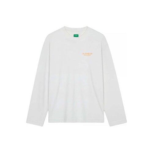 Sound & Design Longsleeve White Orange FTSH004