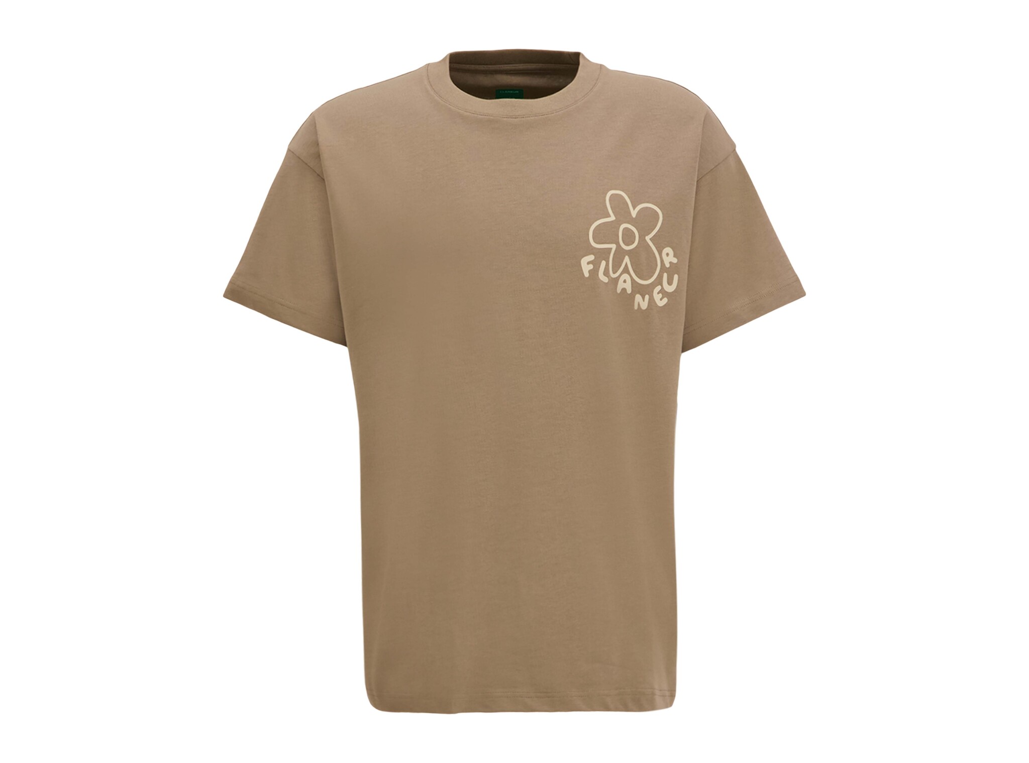 Blossom T Shirt Brown FTSH225 Flaneur Blossom T Shirt Brown FTSH225
