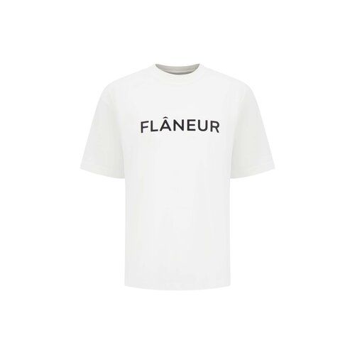 Printed Logo T Shirt White FTSH186