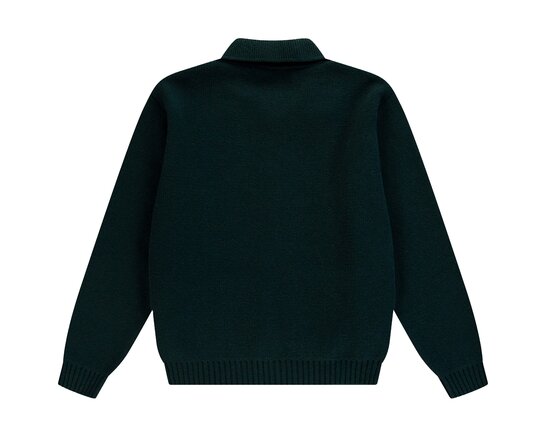 Cable Knit Zip Cardigan Green AW26 212K Arte Antwerp Cable Knit Zip Cardigan Green AW26 212K