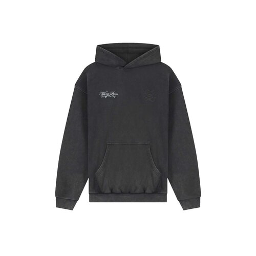 Hoodie Boxy Bridge the Gap Vintage Black 422632501387