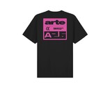 Arte Antwerp Pink Serial T shirt Black AW26 122T