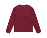 Mesh Aero Patch Longsleeve Bordeaux AW26 026LS Arte Antwerp Mesh Aero Patch Longsleeve Bordeaux AW26 026LS