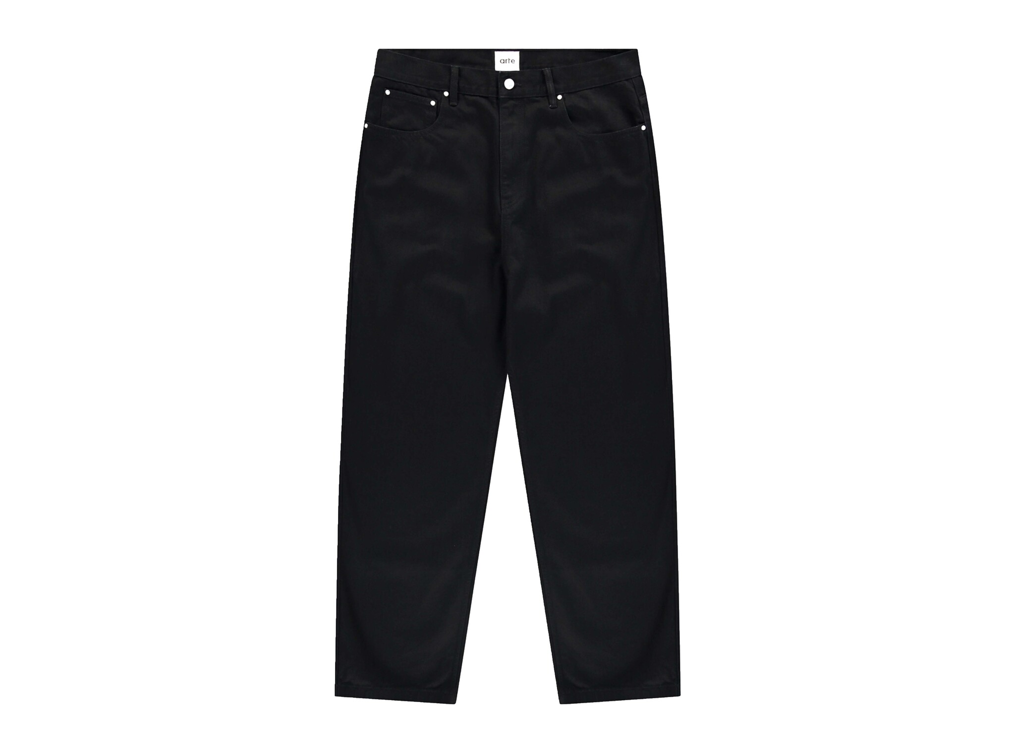Arte Antwerp Ease Denim Pants Black Denim AW26 031P