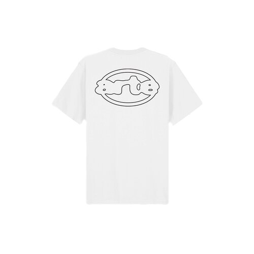 Emblem T shirt White AW26 147T