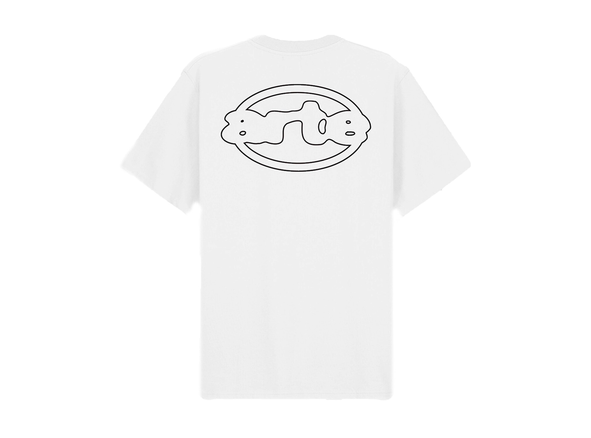 Emblem T shirt White AW26 147T Arte Antwerp Emblem T shirt White AW26 147T