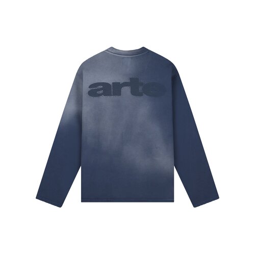Stencil Sunfade Longsleeve Navy AW26 125LS