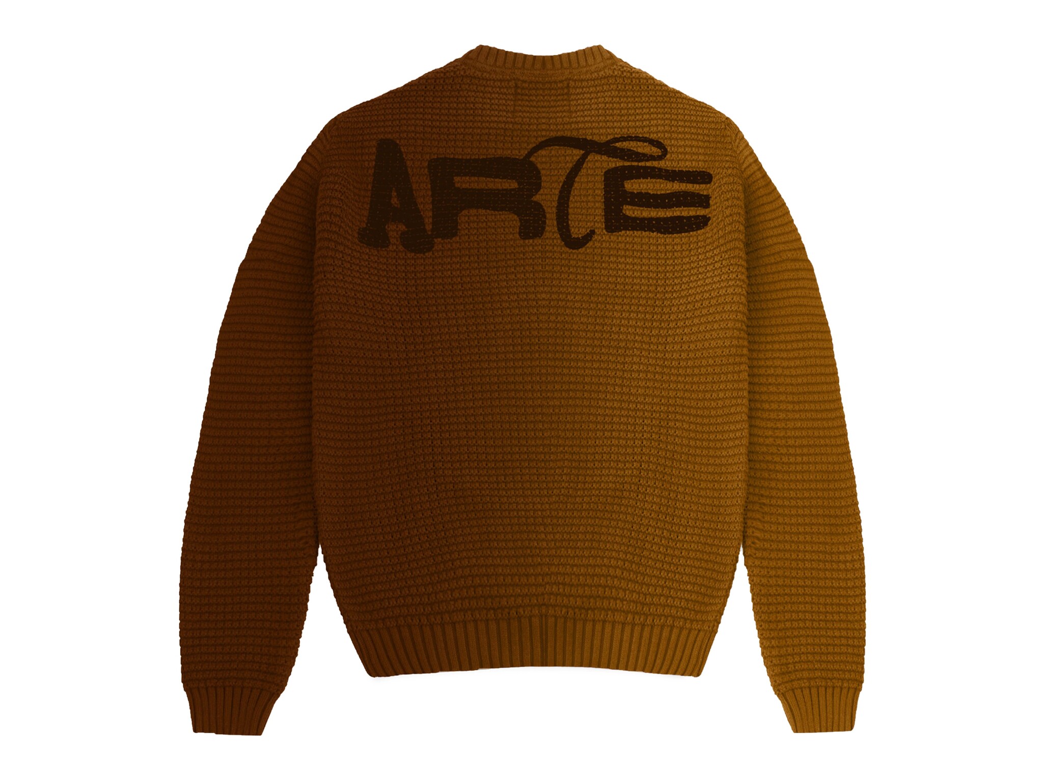 Polyform Sunfade Knit Brown AW26 062K Arte Antwerp Polyform Sunfade Knit Brown AW26 062K