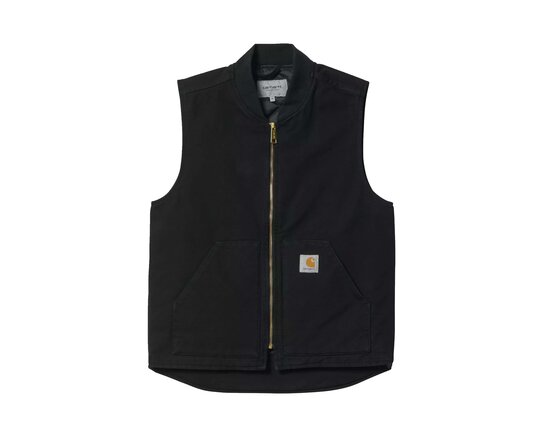 Classic Vest Black rigid E611.55E.89.01.03 Carhartt WIP Classic Vest Black rigid E611.55E.89.01.03
