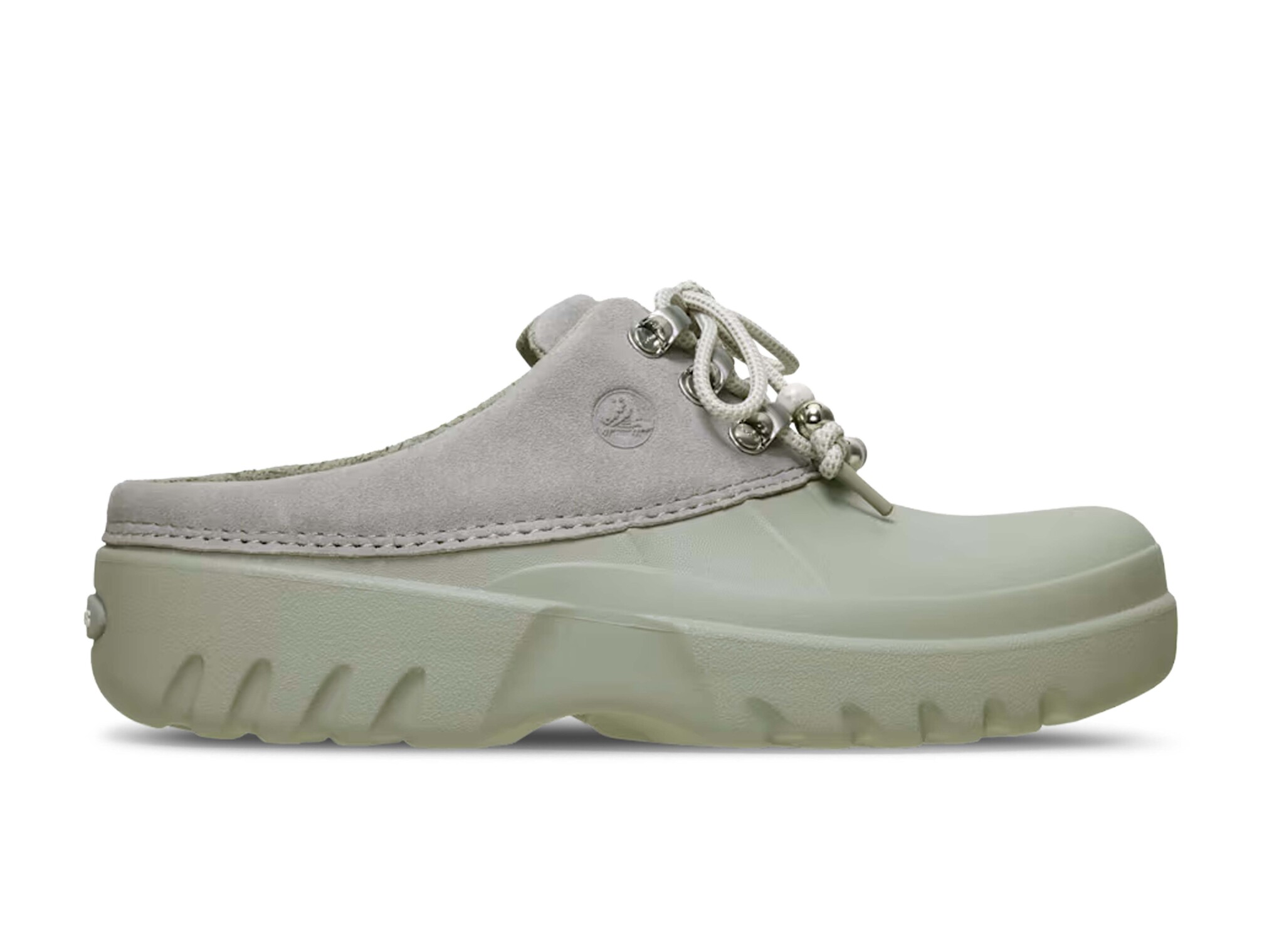 Axle Suede Mule Elephant 214137 1LM Crocs Axle Suede Mule Elephant 214137 1LM