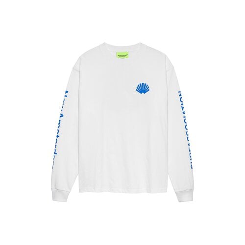 Logo Longsleeve White Cobalt 2602107002