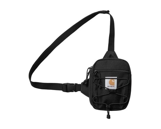 Kickflip Shoulder Bag Black I036970.89.XX.06 Carhartt WIP Kickflip Shoulder Bag Black I036970.89.XX.06