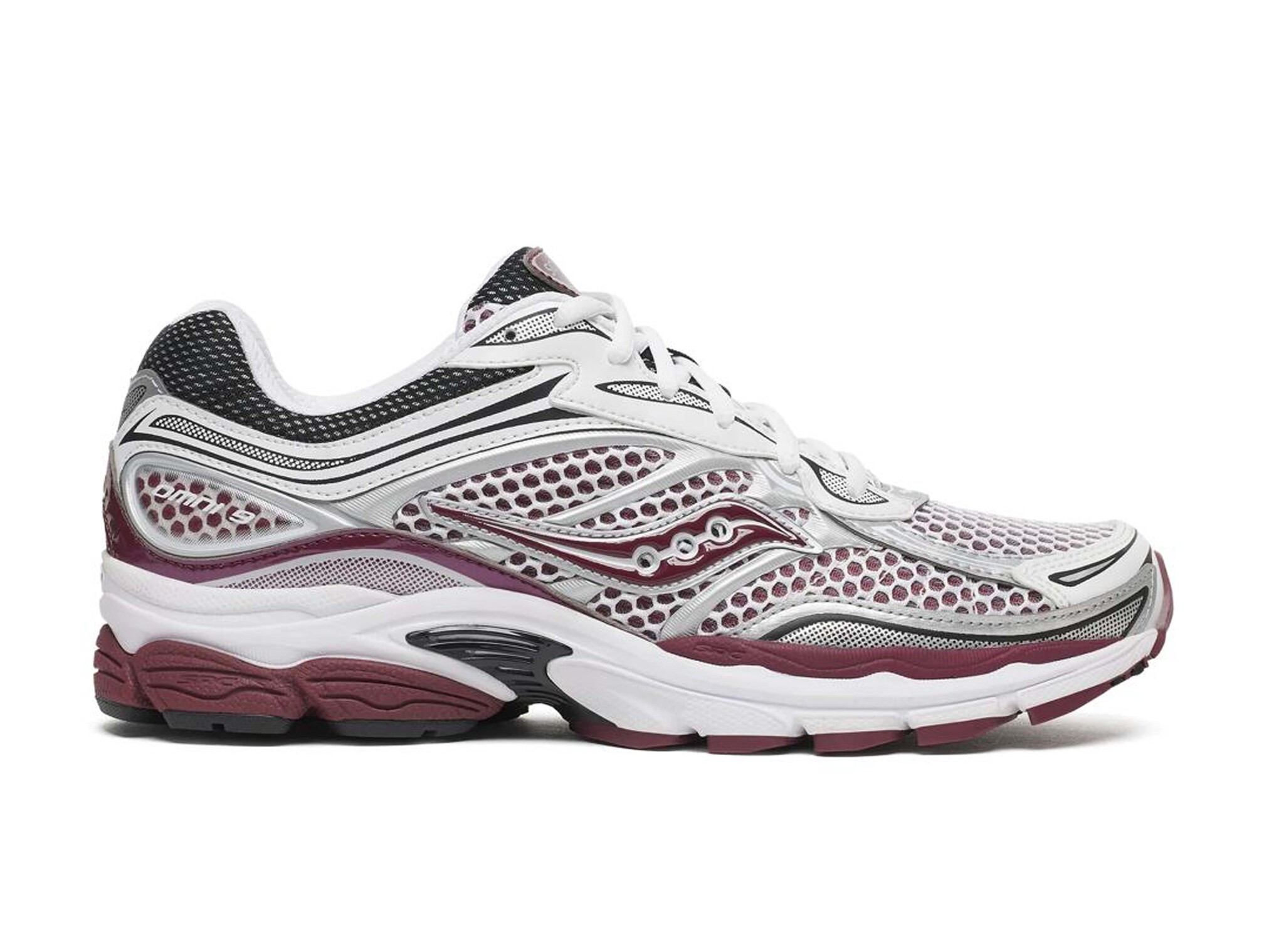 Progrid Omni 9 White Maroon S101245 1095 Saucony Progrid Omni 9 White Maroon S101245 1095