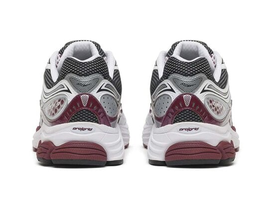 Progrid Omni 9 White Maroon S101245 1095 Saucony Progrid Omni 9 White Maroon S101245 1095