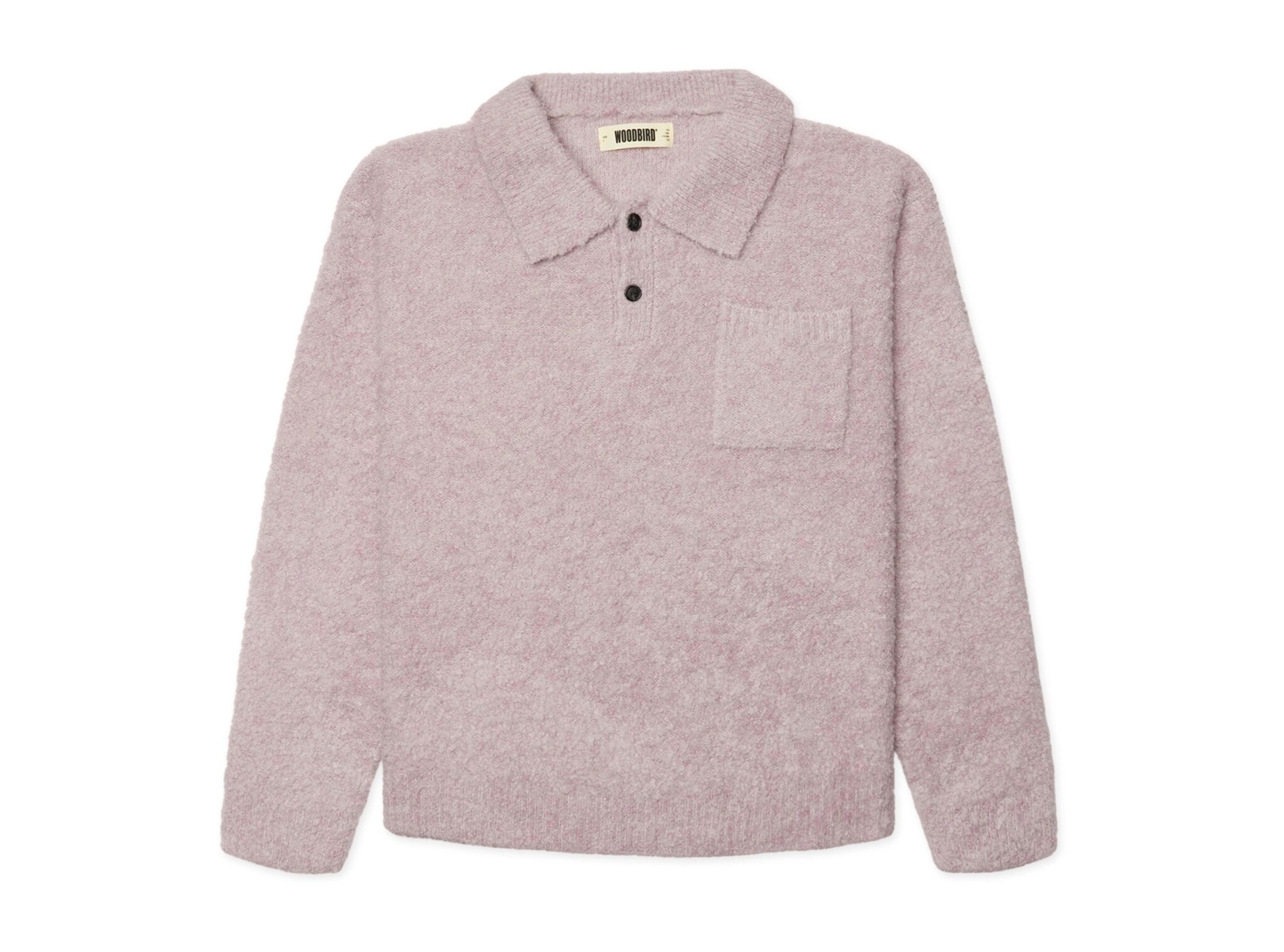 WBDom Loop Polo Dusty Violet 2536 804 Woodbird WBDom Loop Polo Dusty Violet 2536 804