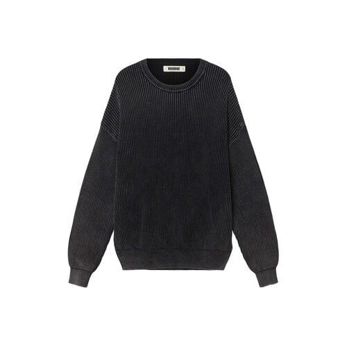 WBSake Washed Crew Washed Black 2636 805