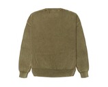 WBSake Washed Crew Dark Olive 2636 805 Woodbird WBSake Washed Crew Dark Olive 2636 805