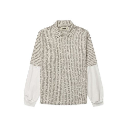 WBWang J Sleeve Shirt Off White 2636 713