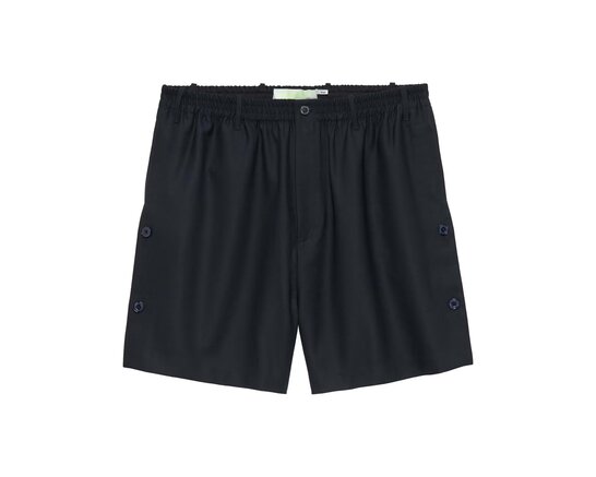Wool Track Shorts Midnight 2601043001 New Amsterdam Surf Association Wool Track Shorts Midnight 2601043001