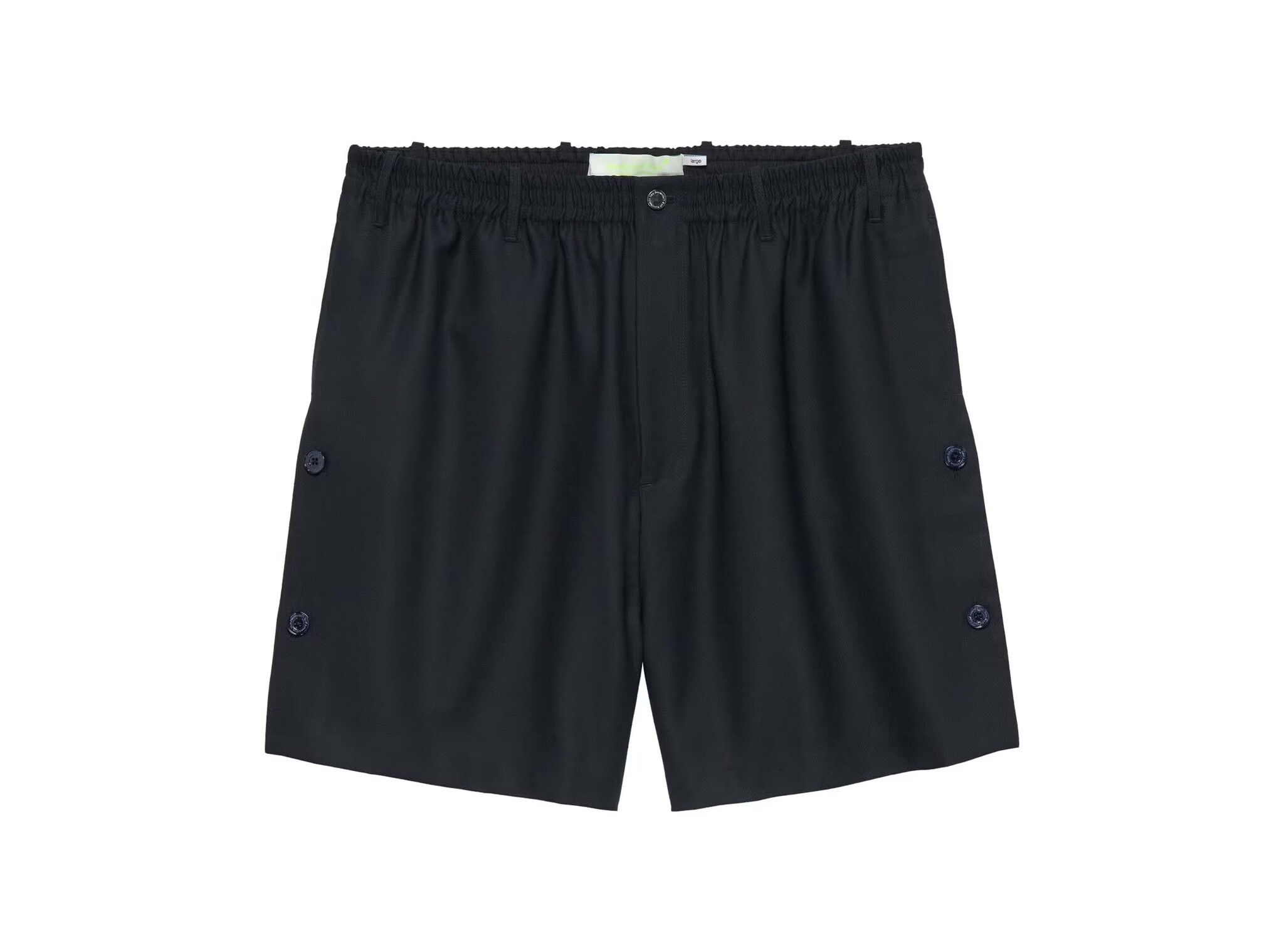 Wool Track Shorts Midnight 2601043001 New Amsterdam Surf Association Wool Track Shorts Midnight 2601043001