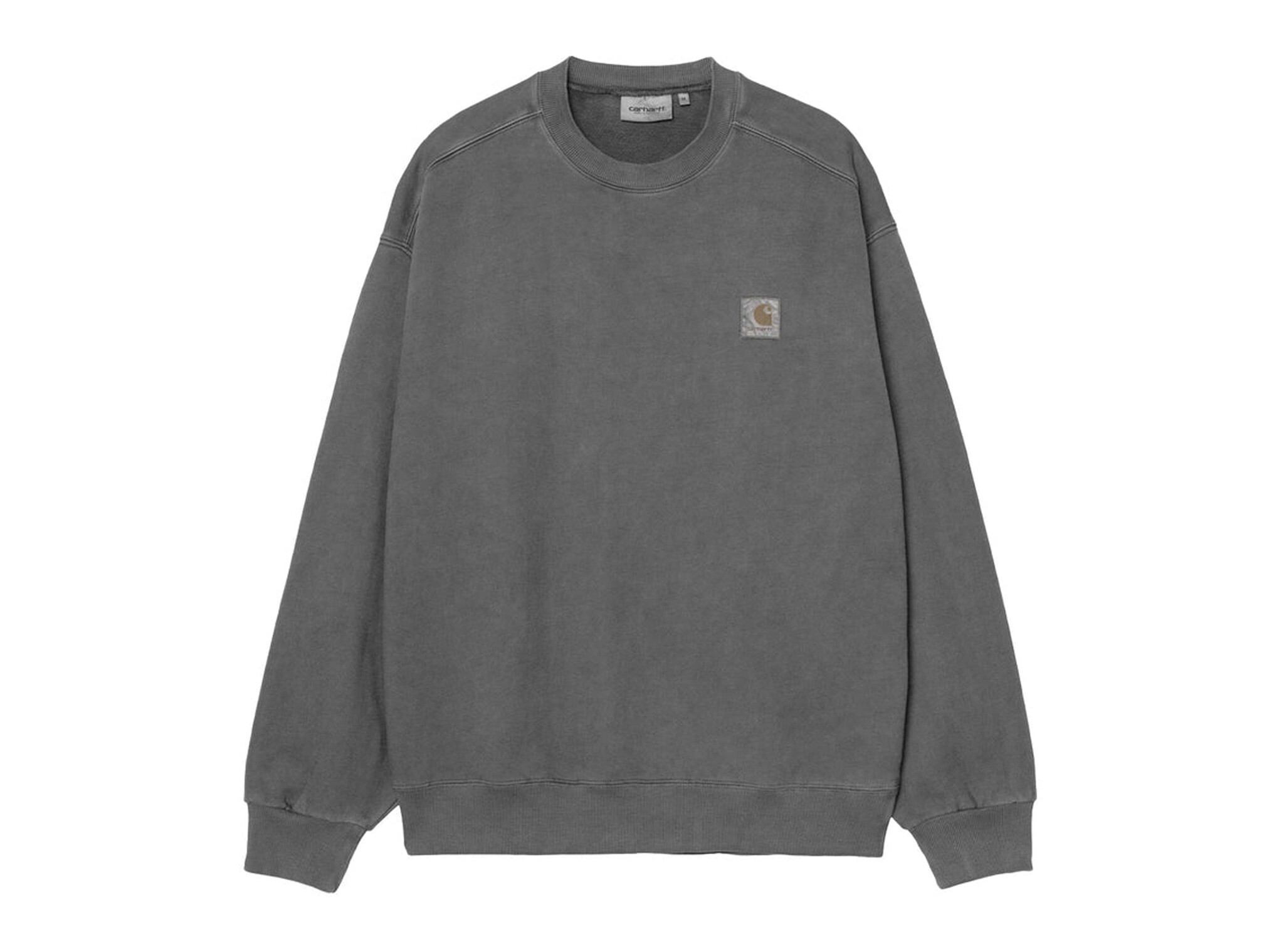 Vista Sweat Black Garment Dyed I029522.89.GD.03 Carhartt WIP Vista Sweat Black Garment Dyed I029522.89.GD.03