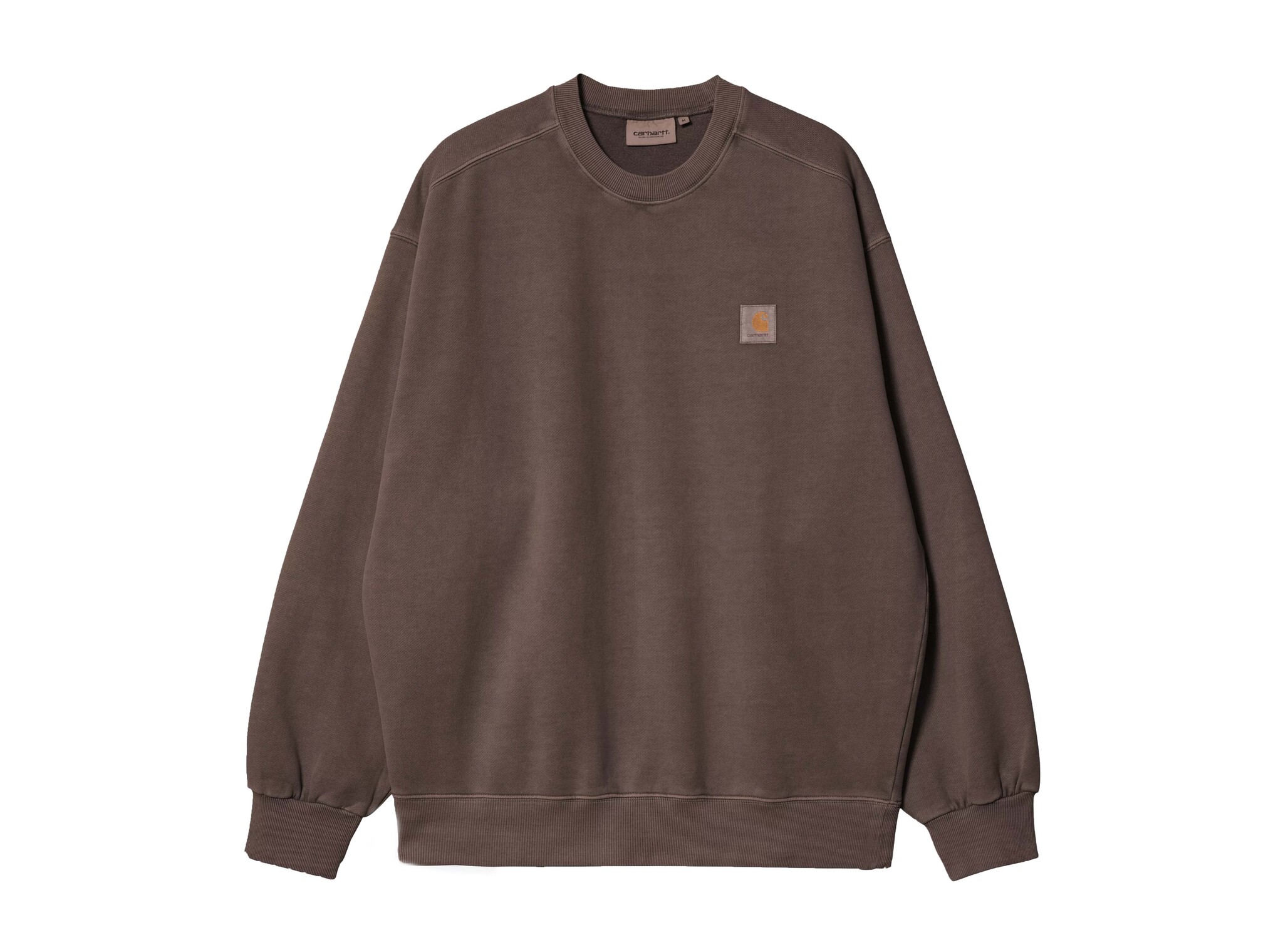 Vista Sweat Tobacco Garment Dyed I029522.47.GD.03 Carhartt WIP Vista Sweat Tobacco Garment Dyed I029522.47.GD.03
