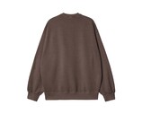 Vista Sweat Tobacco Garment Dyed I029522.47.GD.03 Carhartt WIP Vista Sweat Tobacco Garment Dyed I029522.47.GD.03