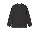 LS Vista T Shirt Black Garment Dyed I030779.89.GD.03 Carhartt WIP LS Vista T Shirt Black Garment Dyed I030779.89.GD.03