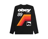 VHS LS T-shirt Vintage Black 1680044E Obey VHS LS T-shirt Vintage Black 1680044E