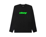 Moody LS T-shirt Pigment True Vintage Black 168004525E Obey Moody LS T-shirt Pigment True Vintage Black 168004525E