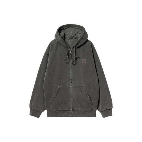 Hooded Vista Sweat Black Garment Dyed I029524.89.GD.03