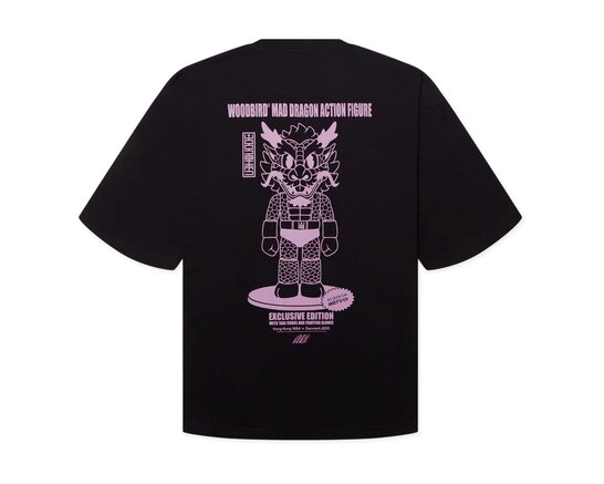 WBBeam Action Tee Black 2636 405 Woodbird WBBeam Action Tee Black 2636 405