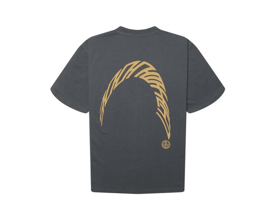 Woodbird WBBaine Warp Tee Slate Blue 2626 416