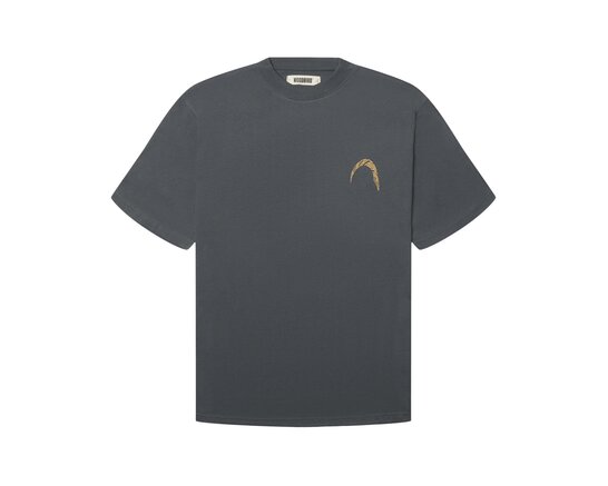 Woodbird WBBaine Warp Tee Slate Blue 2626 416
