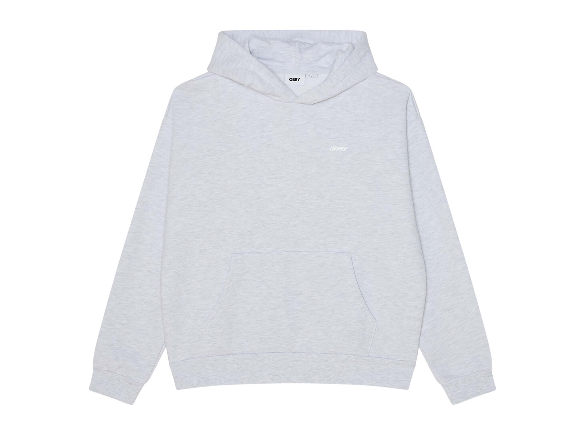 Obey Intercontinental Extra HY Hood Ash Grey 111610070