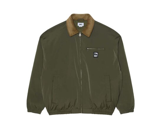 Elysian Jacket Grape Leaf 121800601 Obey Elysian Jacket Grape Leaf 121800601