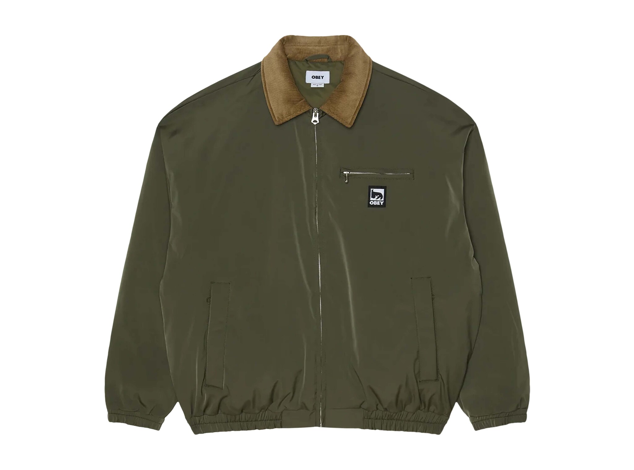 Elysian Jacket Grape Leaf 121800601 Obey Elysian Jacket Grape Leaf 121800601