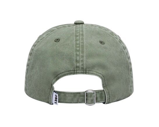 Bold 6 Panel SB Pigment Olive Multi 100580446 Obey Bold 6 Panel SB Pigment Olive Multi 100580446