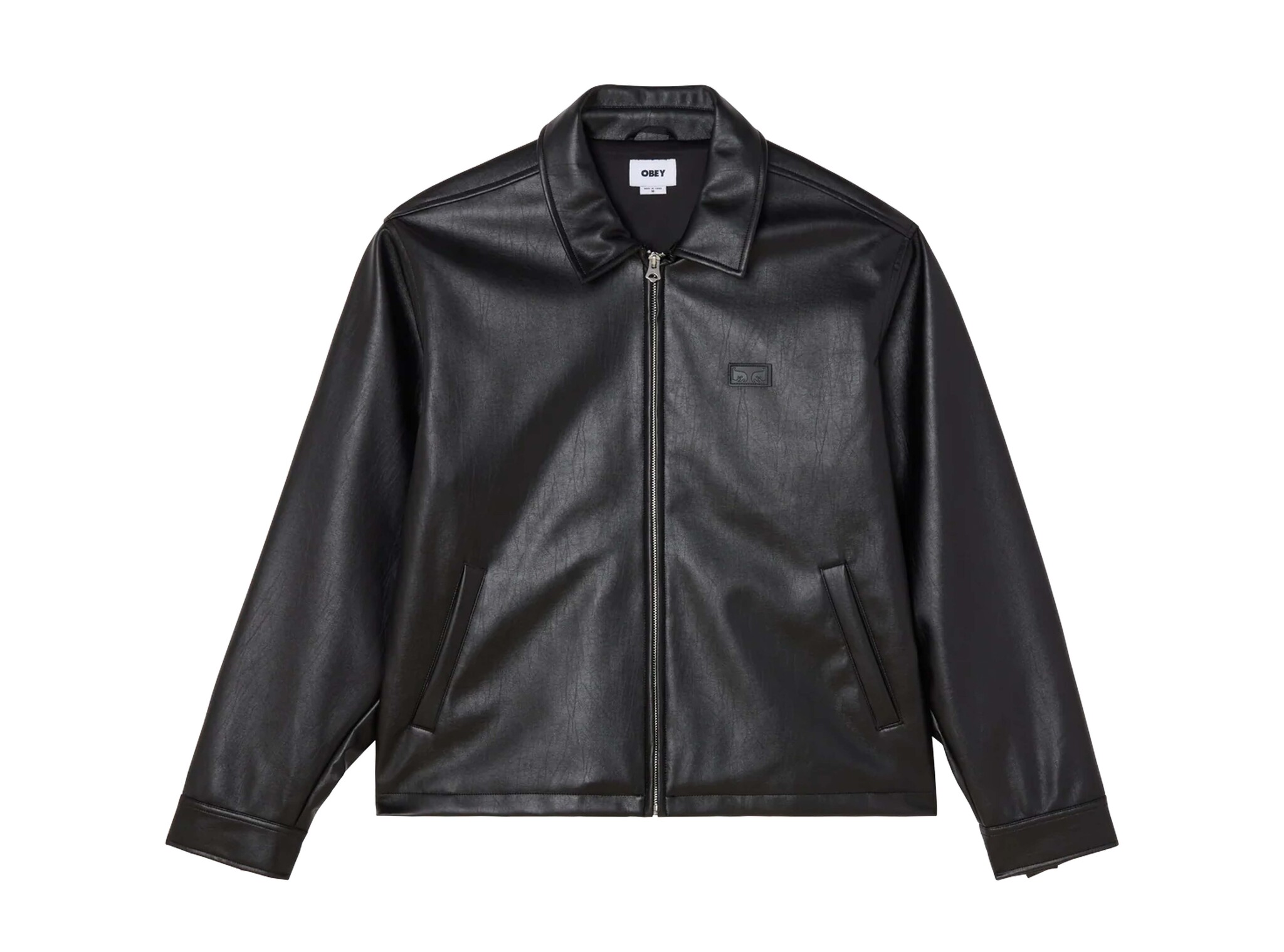Obey Workman PU Jacket Black 121800631