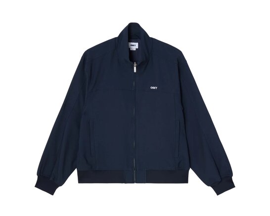 Tailored Track Jacket Navy 121800630 Obey Tailored Track Jacket Navy 121800630