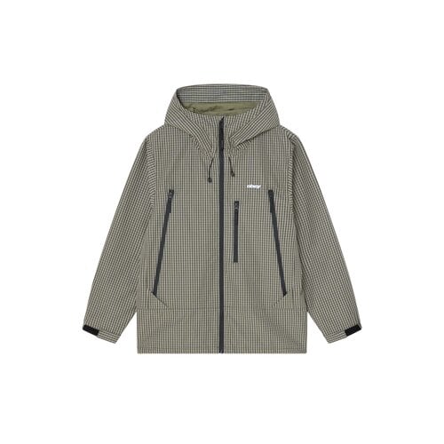 Obsidian Jacket Vetiver Plaid 121800639