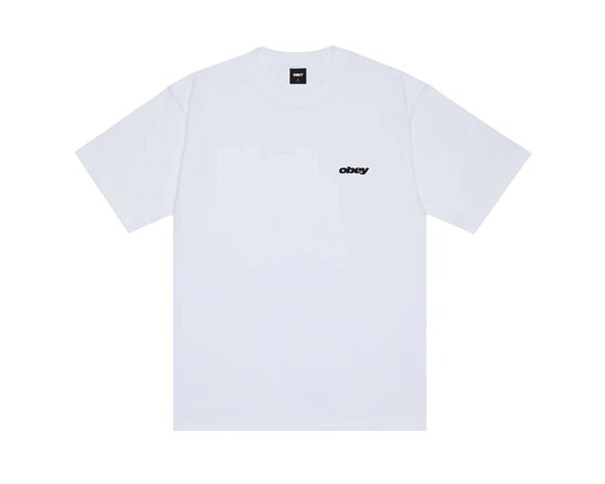 Intercontinental Tee White 168024463 Obey Intercontinental Tee White 168024463