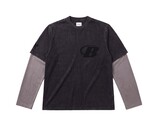 Layered Capital Longsleeve Faded Black BT2690 002 Bruut Layered Capital Longsleeve Faded Black BT2690 002