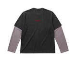 Layered Capital Longsleeve Faded Black BT2690 002 Bruut Layered Capital Longsleeve Faded Black BT2690 002